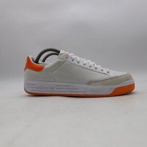Adidas Rod Laver x West NYC White Orange Men's Size 9 Casual Athletic Sneakers